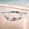 Bracelet Cordon Cristal de Roche 8mm — Pierre naturelle transparente